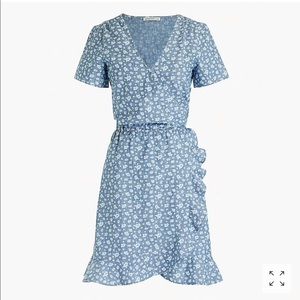 NWT J. Crew Mercantile Chambray Wrap Dress